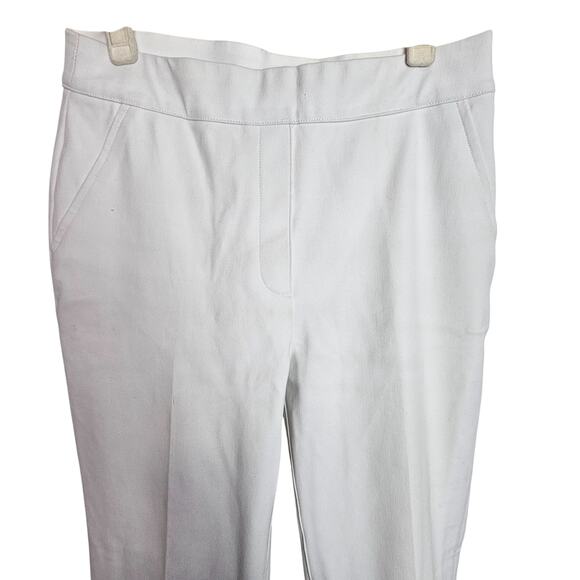 Spanx Pants Trousers Women S White Pull On Pants Women Tapered Pants Stretch - Picture 2 of 8